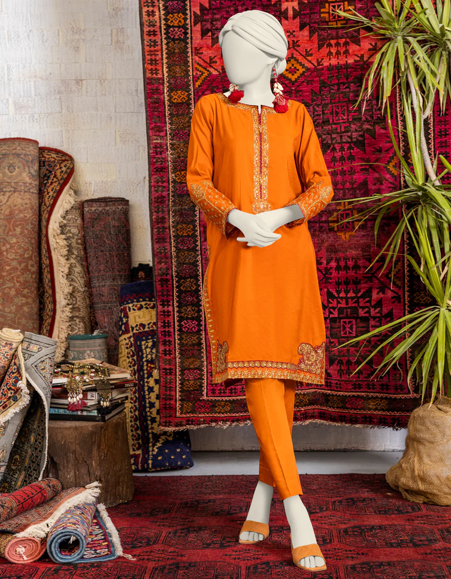 RUST KURTI | JJLK-W-JPWK-US-23-949 FB/FF-060