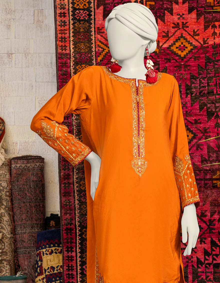 RUST KURTI | JJLK-W-JPWK-US-23-949 FB/FF-060 - Image 3