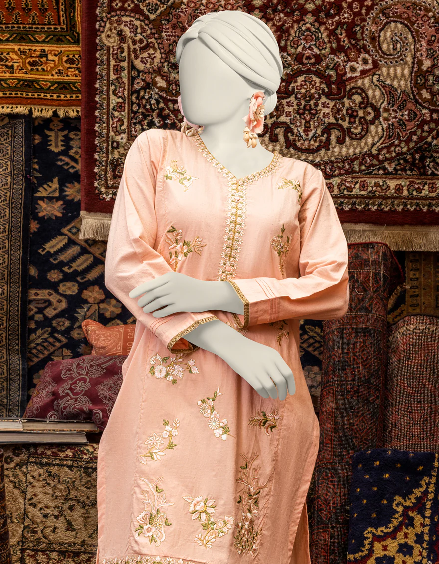 PEACH KURTI | JJLK-W-JPWK-US-23-952 FB/MX-3904 - Image 2