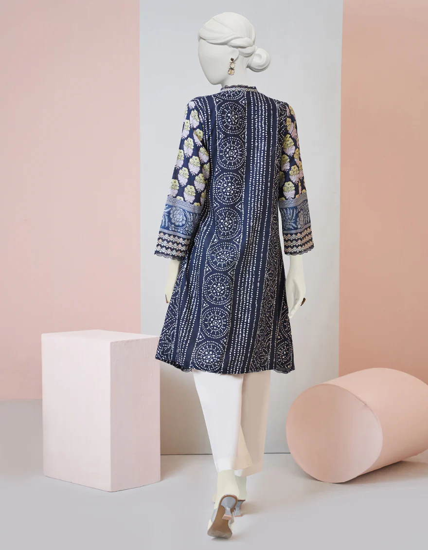 BLUE KURTI | JJLK-W-JPWK-US-23-978 FB/BLUE THREAD - Image 2