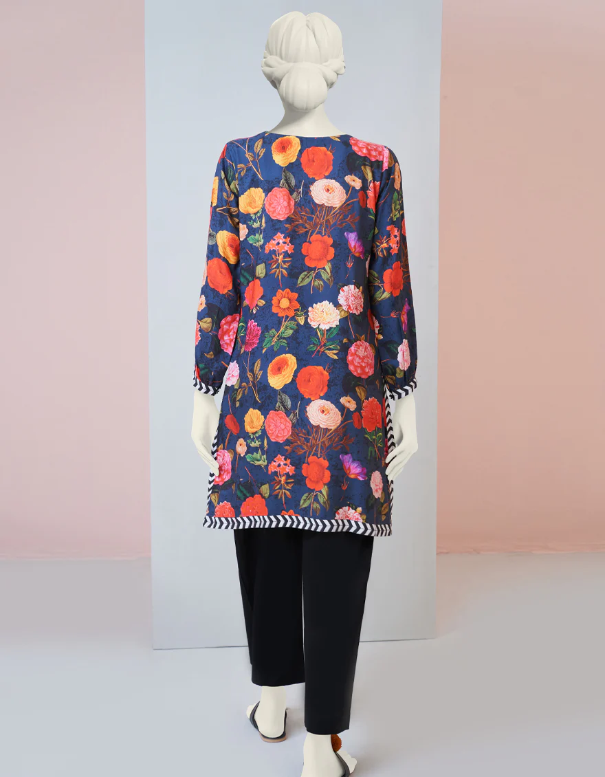 BLUE RAXENE KURTI | JJLK-W-JPWK-US-23-980 FB/JA-939 - Image 2