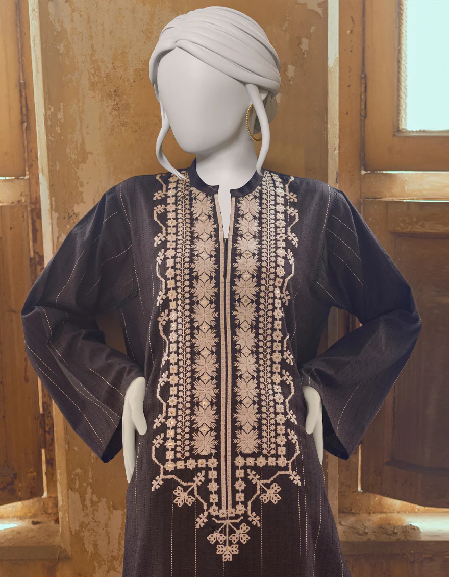 BLACK PLAIN KURTI | JJLK-W-JWS-US-22-3017 FB/EMK-011 - Image 4