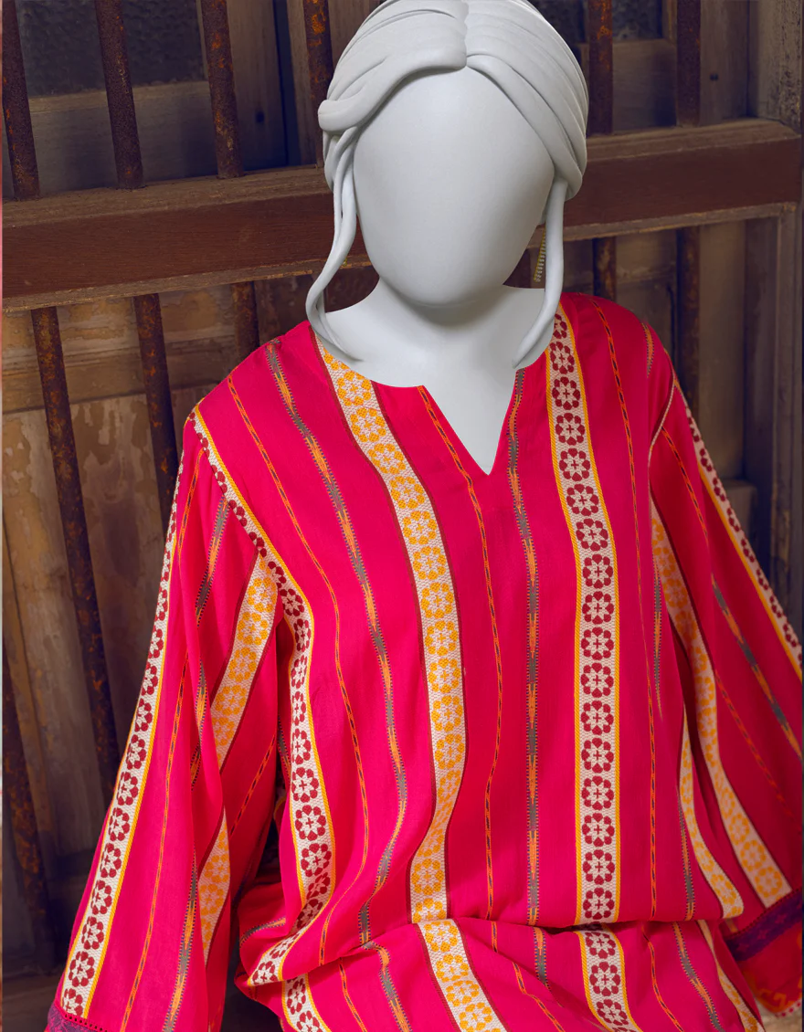 PINK JACQUARD KURTI | JJLK-W-JWS-US-22-3023 FB/V-WARP-002 - Image 6