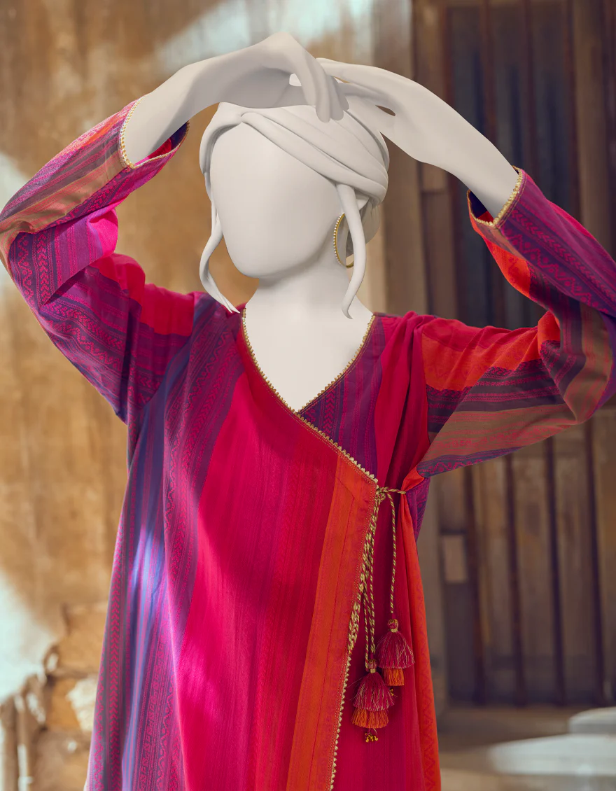 MULTICOLOR JACQUARD KURTI | JJLK-W-JWS-US-22-3029 FB/V-WARP-008 - Image 4