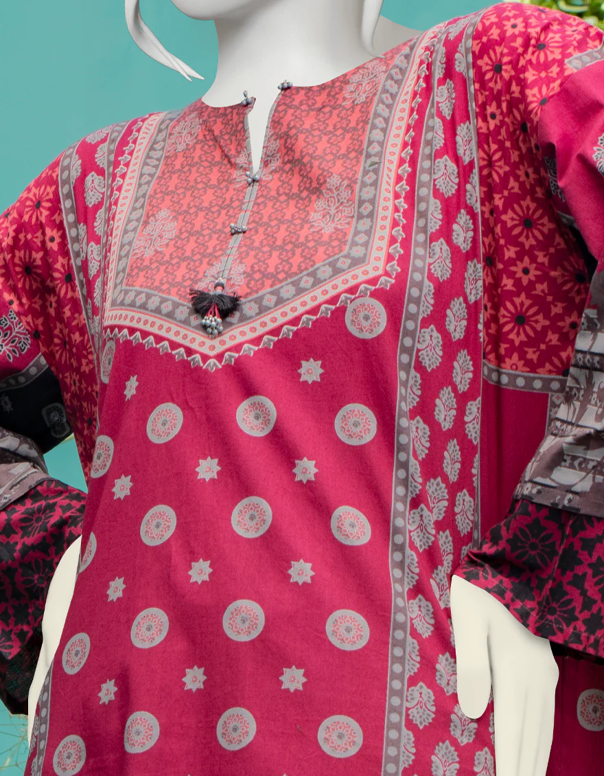 MAROON CAMBRIC KURTI | JJLK-W-JWS-US-22-3041 FB/COPPER A&B - Image 3