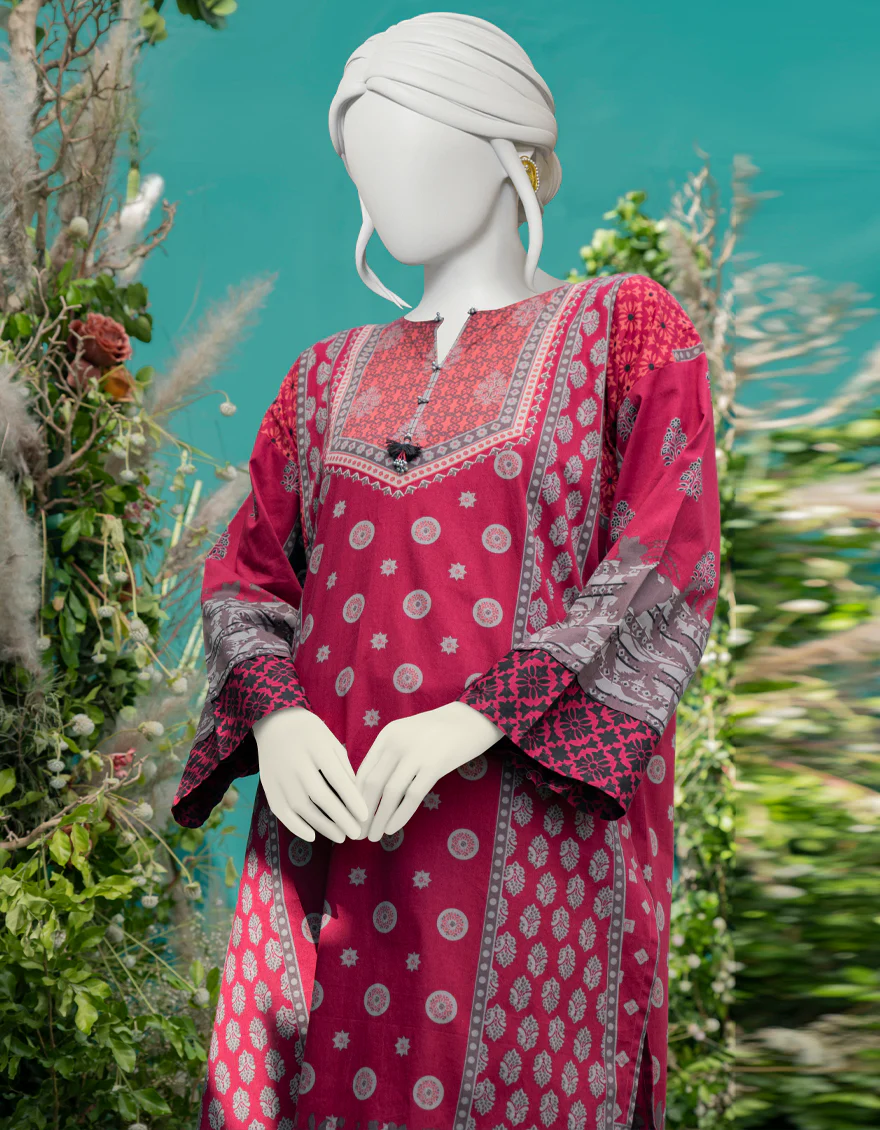 MAROON CAMBRIC KURTI | JJLK-W-JWS-US-22-3041 FB/COPPER A&B - Image 4