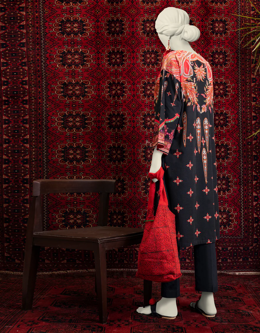 BLACK KURTI | JJLK-W-JWS-US-23-3035 FB/KAMIAR-2 - Image 2