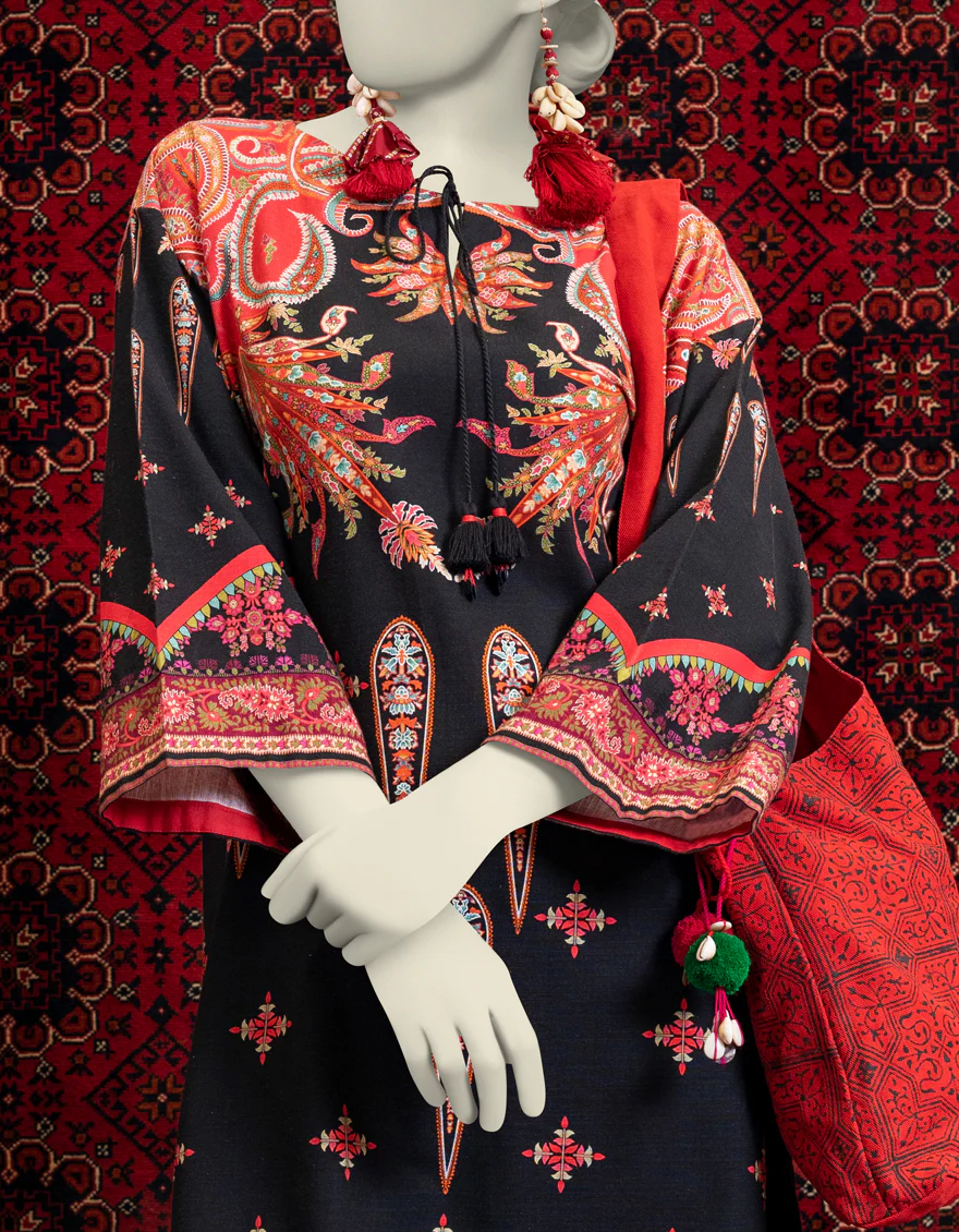 BLACK KURTI | JJLK-W-JWS-US-23-3035 FB/KAMIAR-2 - Image 3