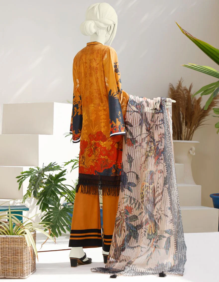OCHER LIMINAL 3PC UNSTITCHED | JJLS-S-JPW-US-21-1708 FB/ZURI - Image 3