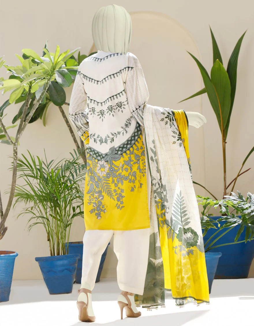 CREAM LIMINAL 3PC UNSTITCHED | JJLS-S-JPW-US-21-1714 FB/AMANA - Image 5