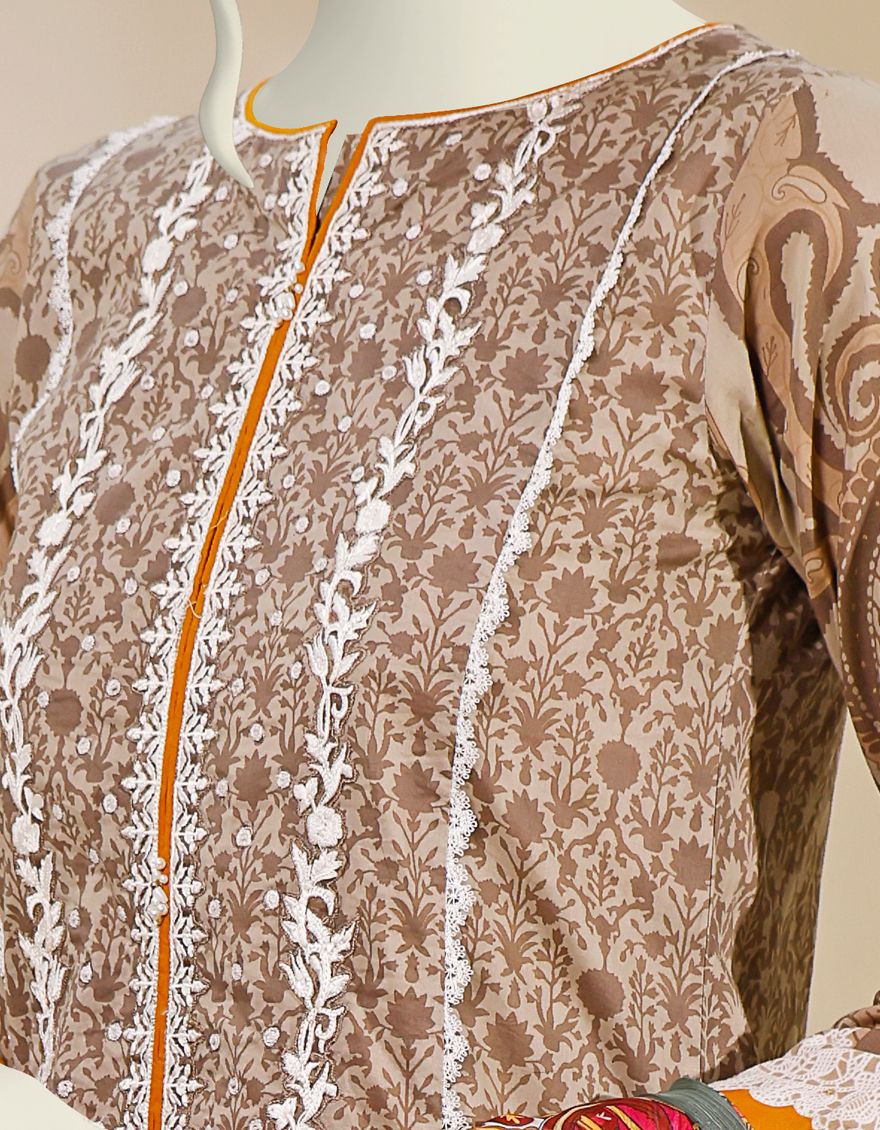 MULTICOLOR LIMINAL 3PC UNSTITCHED | JJLS-S-JPW-US-21-1718 FB/ELATE - Image 2