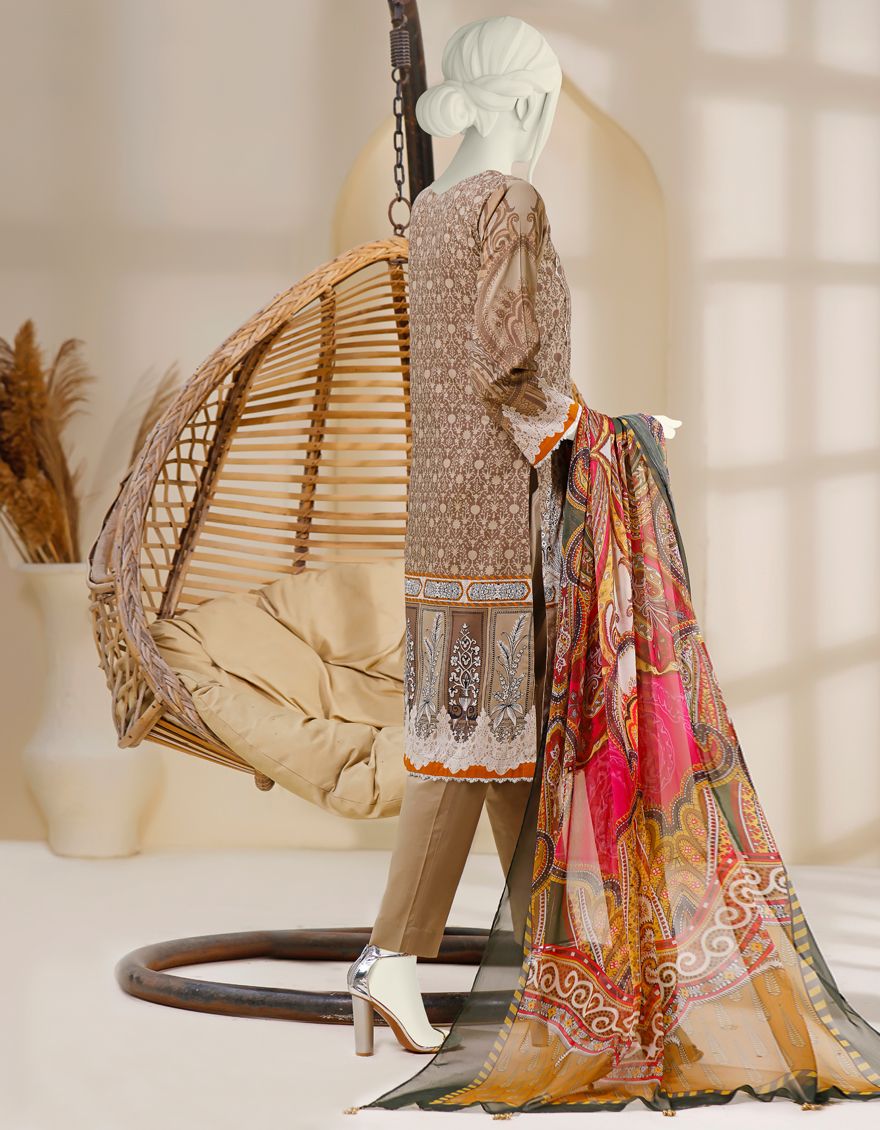 MULTICOLOR LIMINAL 3PC UNSTITCHED | JJLS-S-JPW-US-21-1718 FB/ELATE - Image 3