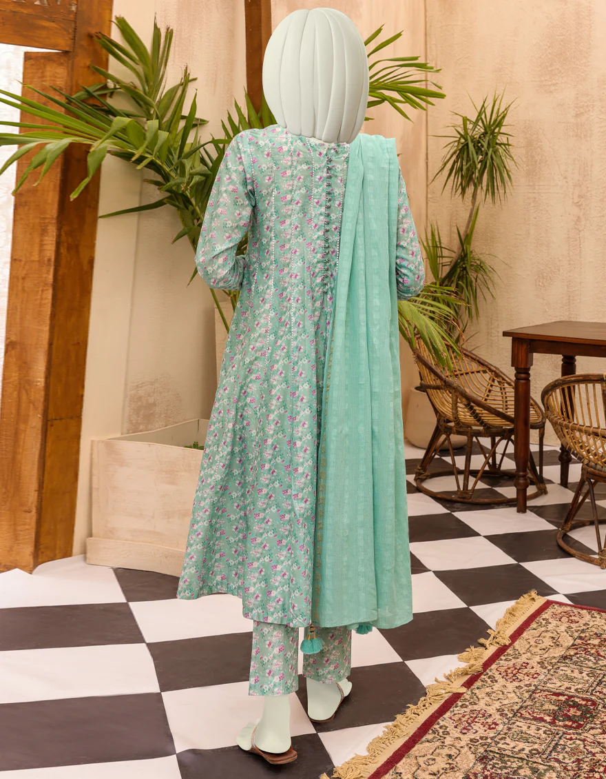 MULTICOLOR LAWN 3PC UNSTITCHED | JJLS-S-JPW-US-22-010 FB/KEELA - Image 2
