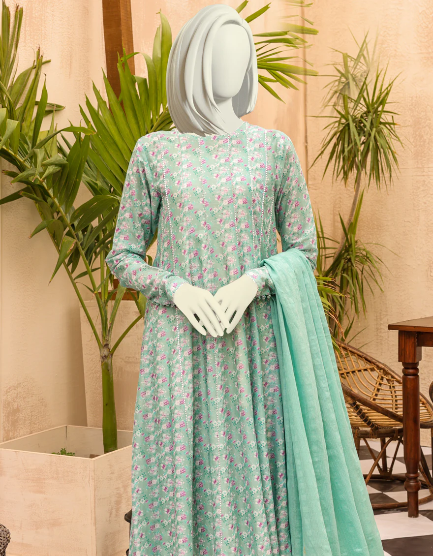 MULTICOLOR LAWN 3PC UNSTITCHED | JJLS-S-JPW-US-22-010 FB/KEELA - Image 4