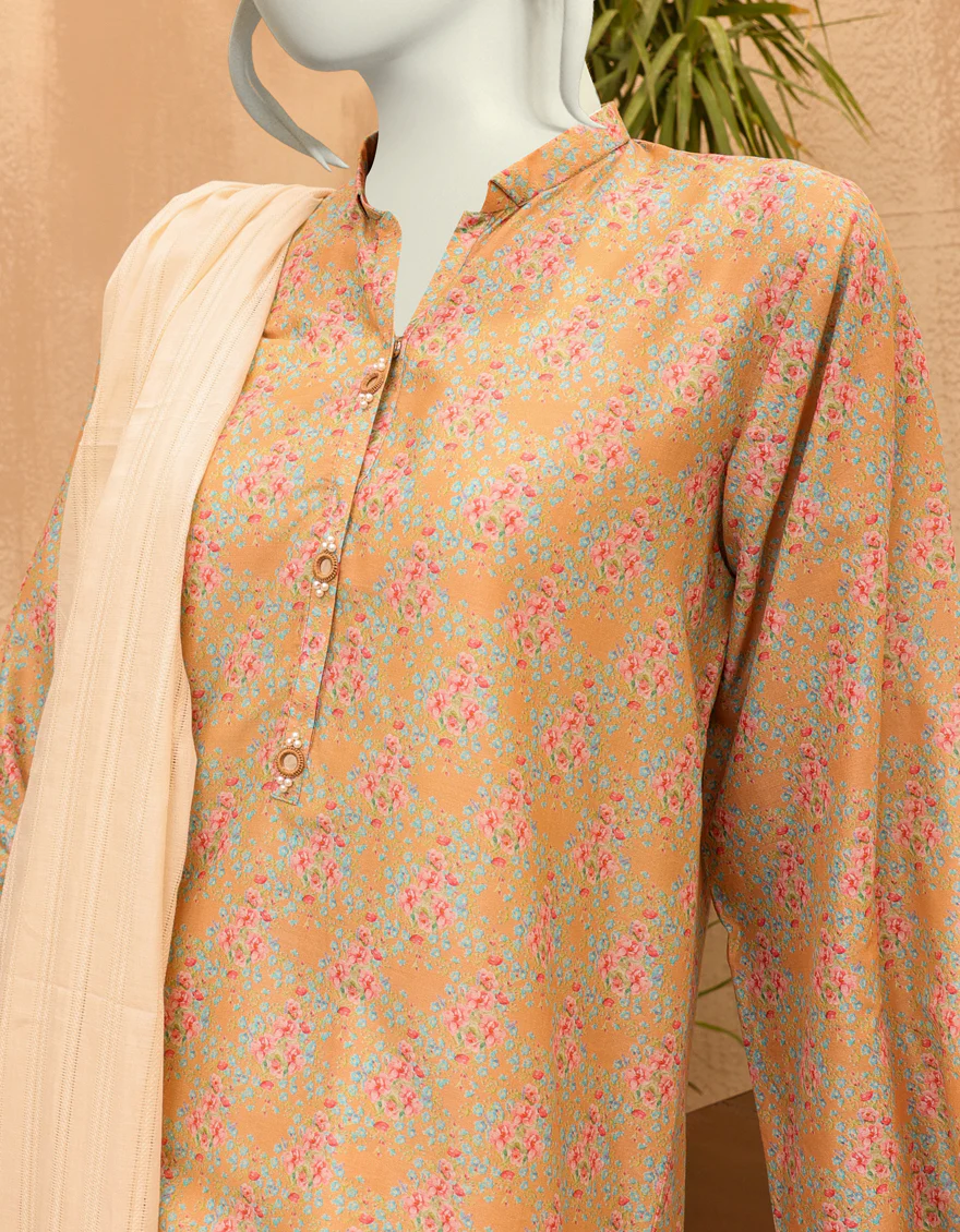 MULTICOLOR LAWN 3PC UNSTITCHED | JJLS-S-JPW-US-22-011 FB/LAOISE - Image 3