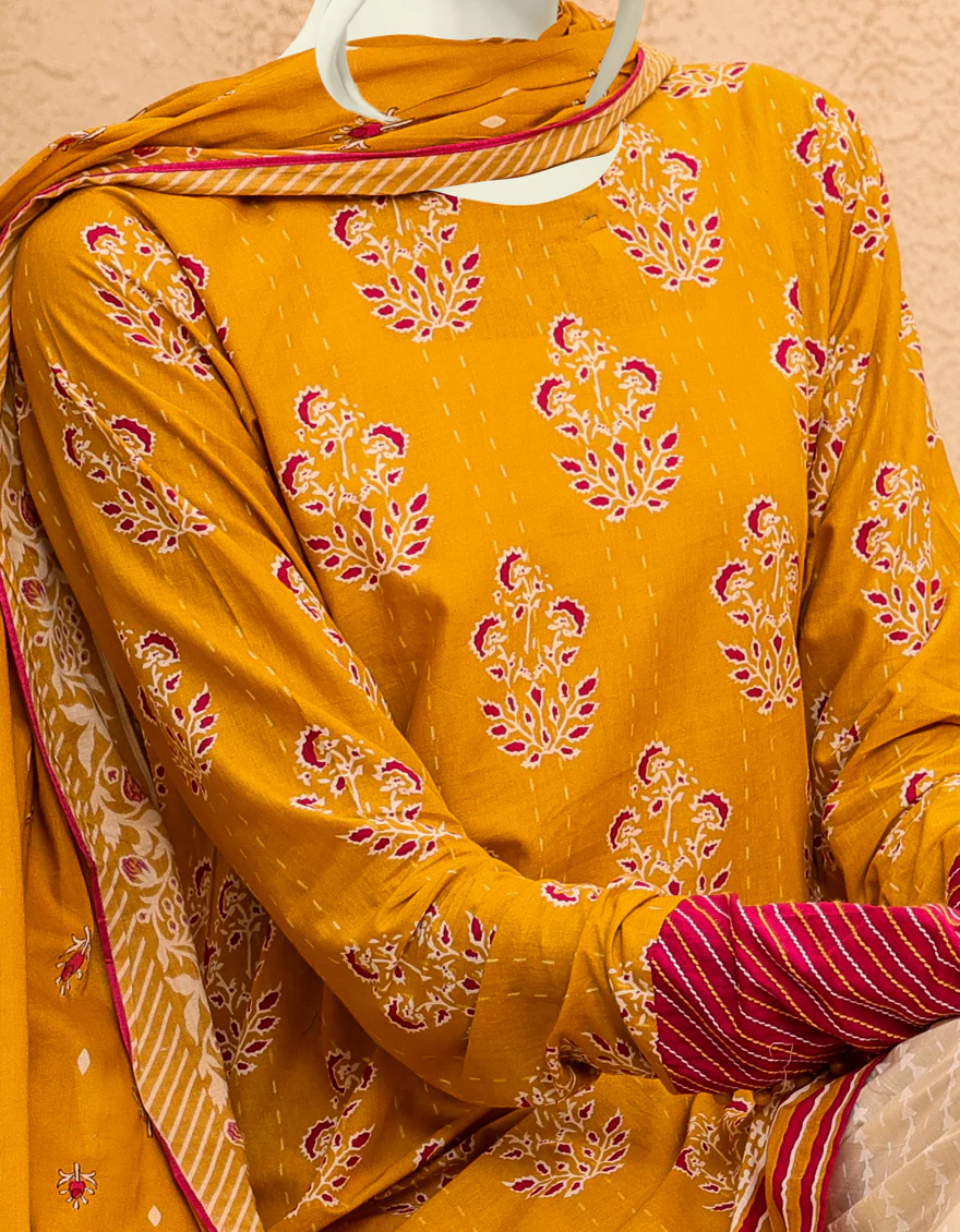 MUSTARD LAWN 3PC UNSTITCHED | JJLS-S-JPWU-US-22-031 FB/ROZO - Image 3