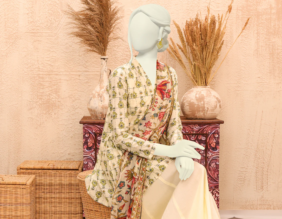 GREEN LAWN 3PC UNSTITCHED | JJLS-S-JPWU-US-22-037 FB/CHINTZ - Image 3