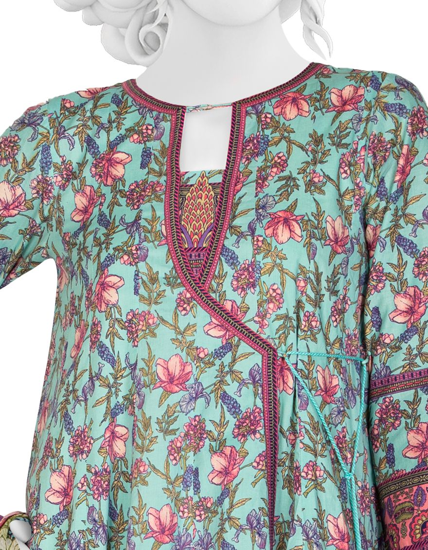 MULTICOLOR LIMINAL 2PC UNSTITCHED | JJLS-S-JW2-US-21-7007 FB/FLORA - Image 2
