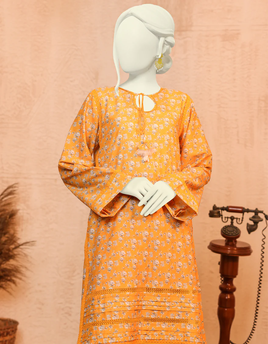 YELLOW LAWN 2PC UNSTITCHED | JJLS-S-JW2-US-22-2005 FB/HIOLAIR - Image 4