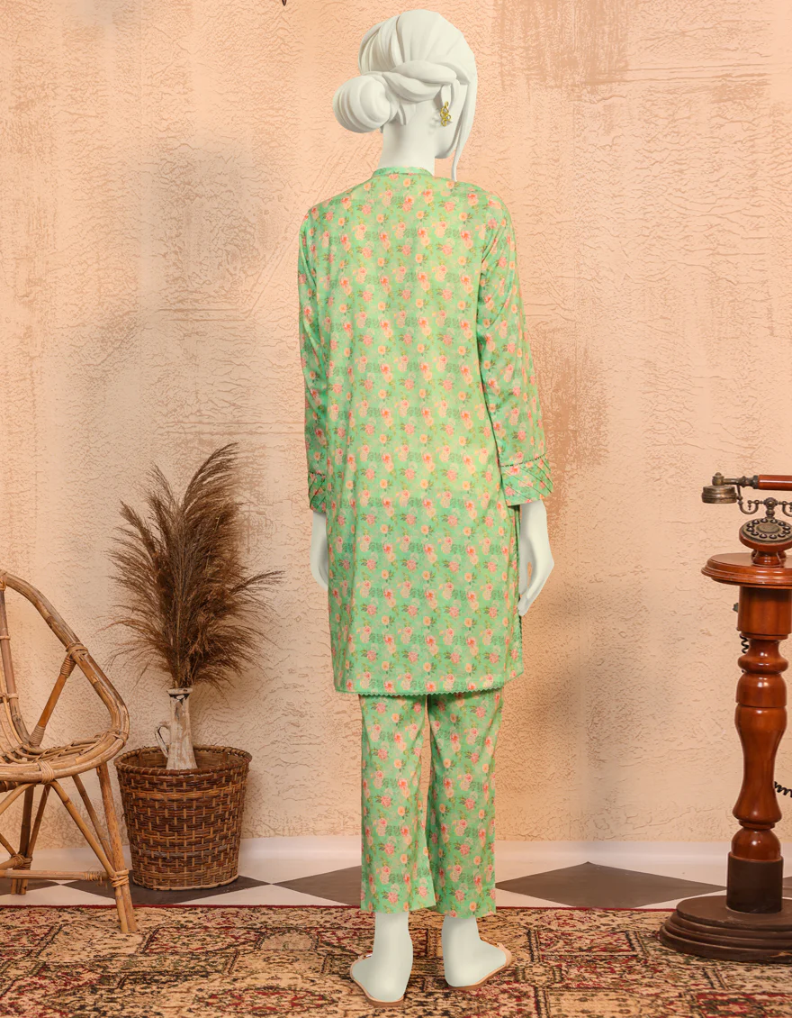 MULTICOLOR LAWN 2PC UNSTITCHED | JJLS-S-JW2-US-22-2007 FB/ZOE - Image 2