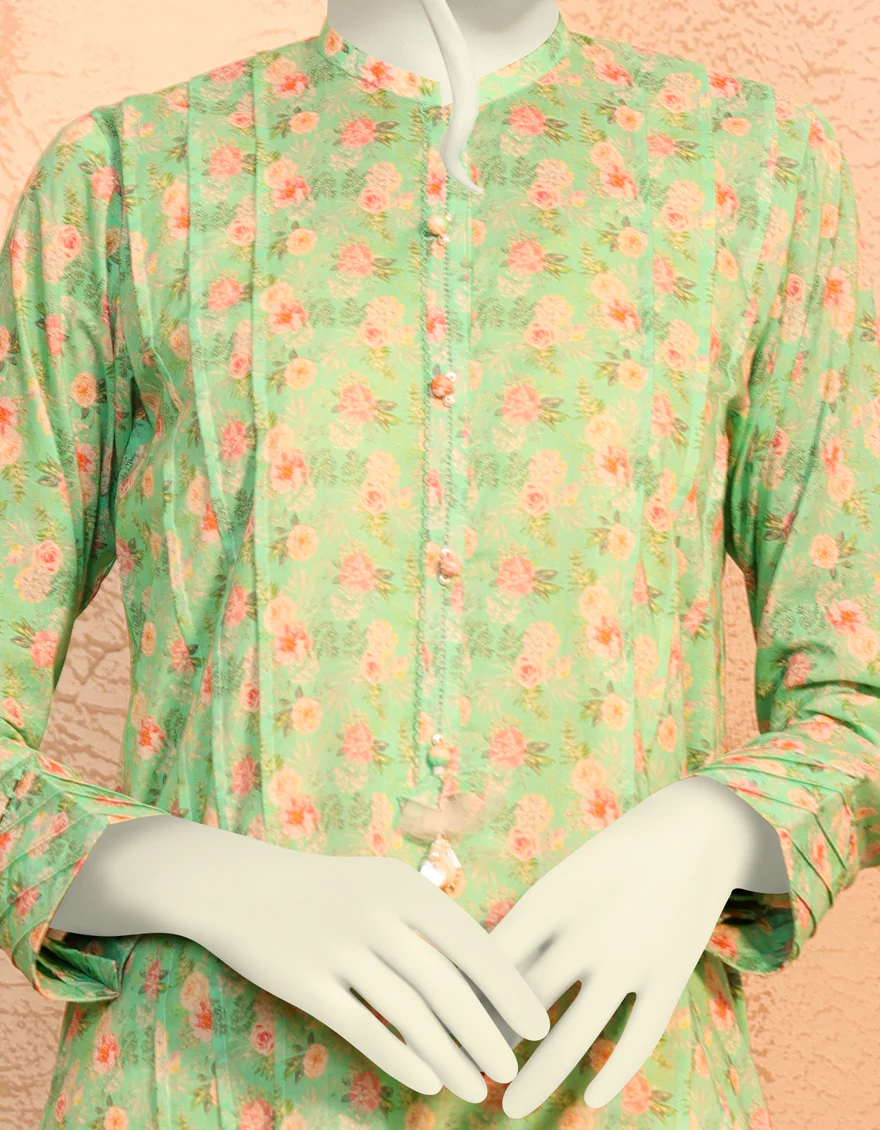 MULTICOLOR LAWN 2PC UNSTITCHED | JJLS-S-JW2-US-22-2007 FB/ZOE - Image 3
