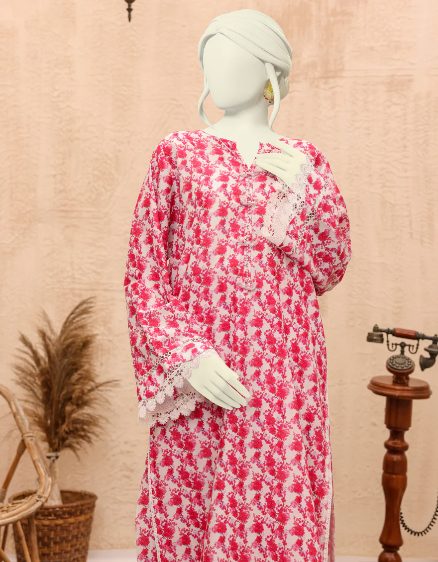 WHITE-ROSE LAWN 2PC UNSTITCHED | JJLS-S-JW2-US-22-2008 FB/LONA - Image 4