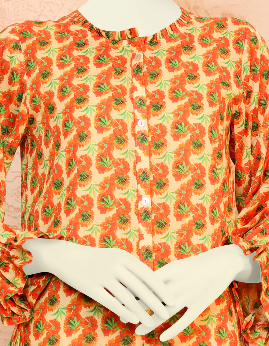MULTICOLOR LAWN 2PC UNSTITCHED | JJLS-S-JW2-US-22-2010 FB/FINLEY - Image 4