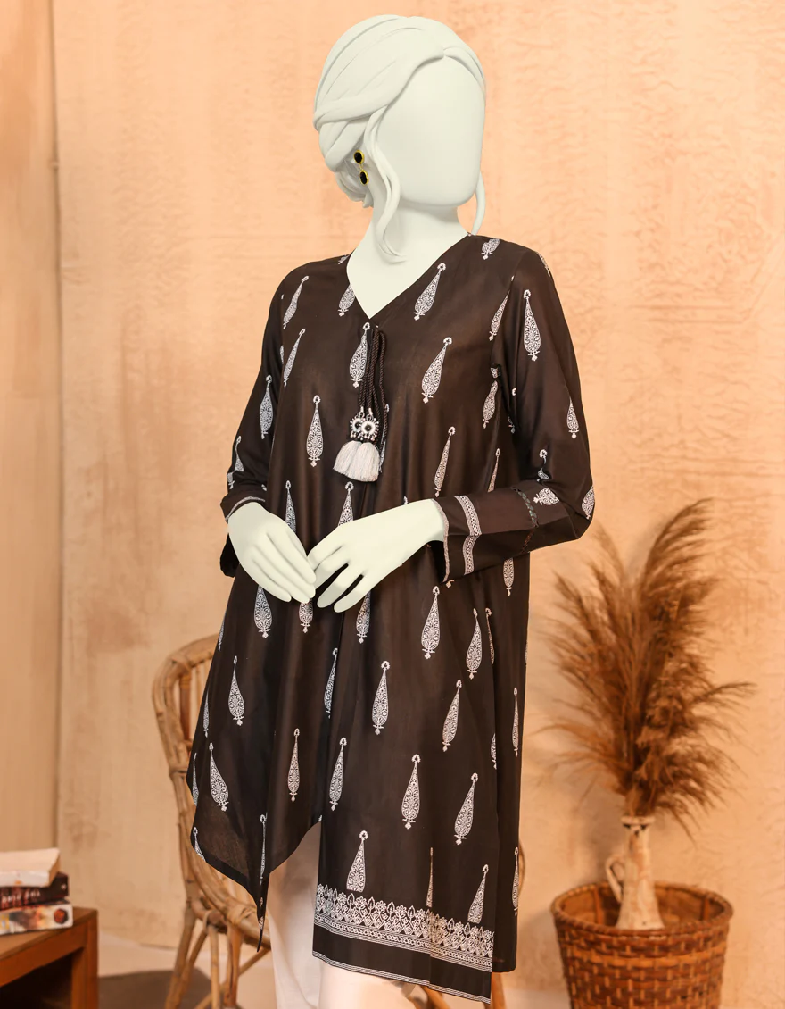 BLACK-WHITE LAWN 2PC UNSTITCHED | JJLS-S-JW2-US-22-2013 FB/KARAMO - Image 4