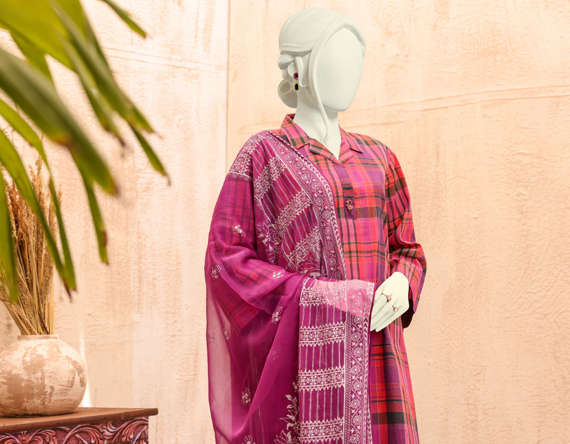 MULTICOLOR LAWN 2PC UNSTITCHED | JJLS-S-JW2-US-22-7016 FB/RAELUNN - Image 4