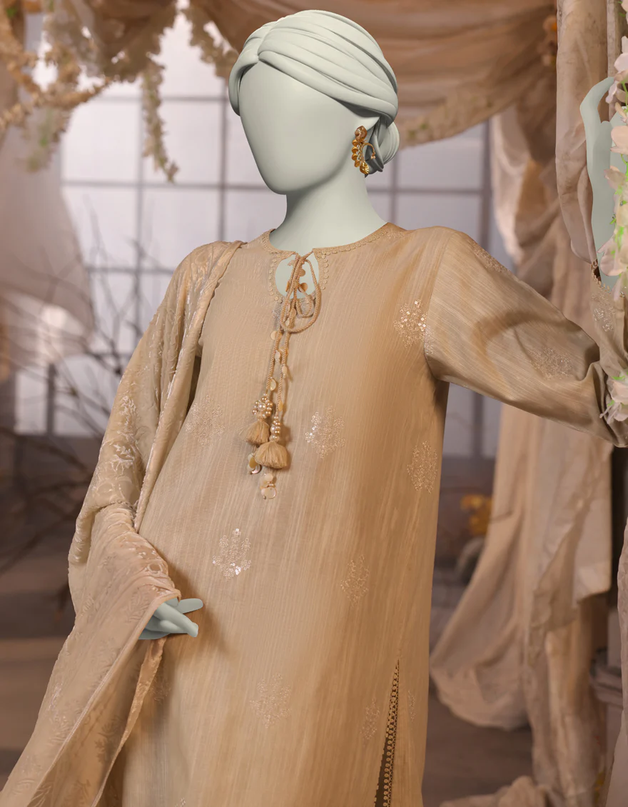WHITE SLUB 3PC UNSTITCHED | JJLS-W-JW-24-1733 FB/TRADITIONAL-4 - Image 2