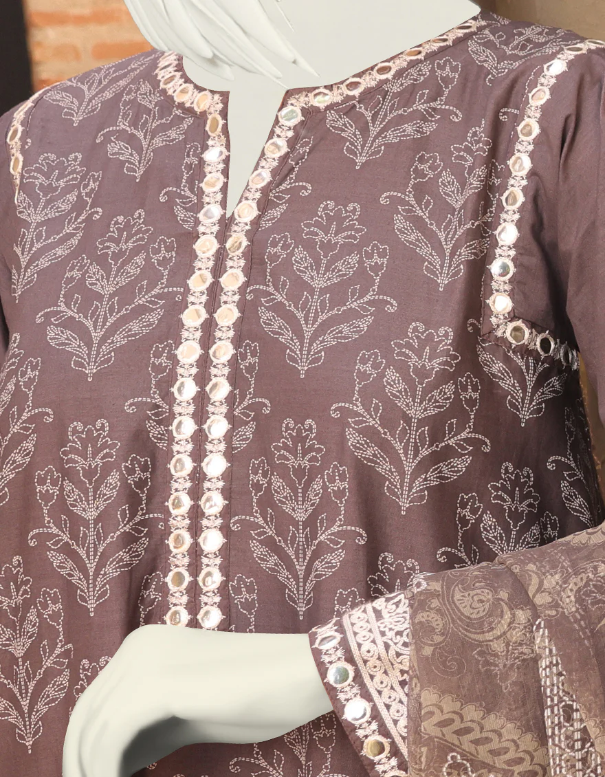 GREY KHADDAR 3PC UNSTITCHED | JJLS-W-JW-US-22-1742 FB/TASHKENT - Image 4
