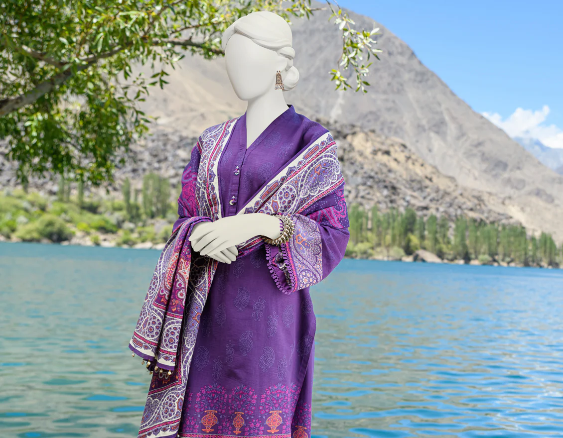 PURPLE KHADDAR 3PC UNSTITCHED | JJLS-W-JW-US-23-1737 FB/SPLANDOR-1 - Image 4