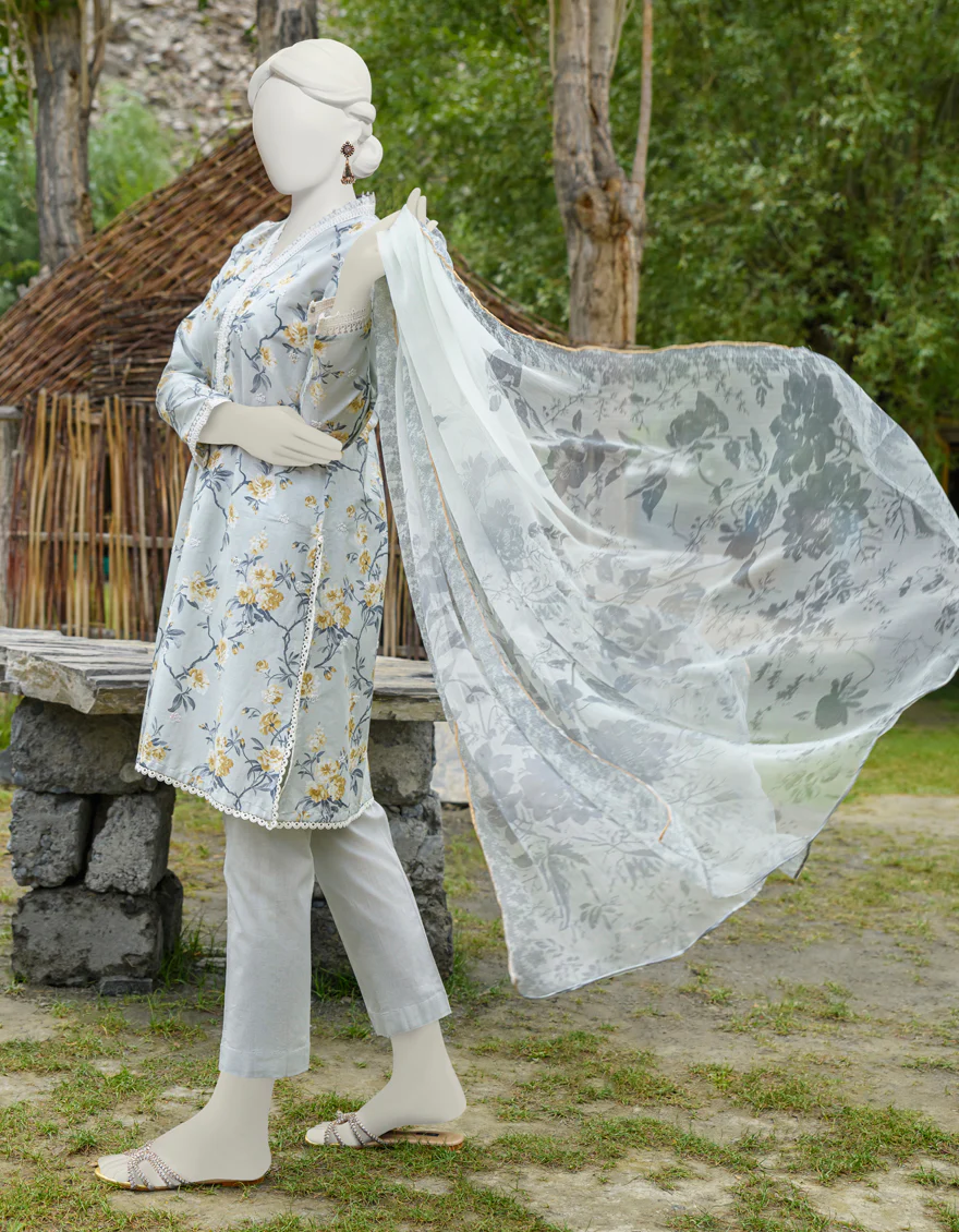 LIGHT GREY CAMBRIC 3PC UNSTITCHED | JJLS-W-JW-US-23-1744 FB/MAJESTIC-04 - Image 4