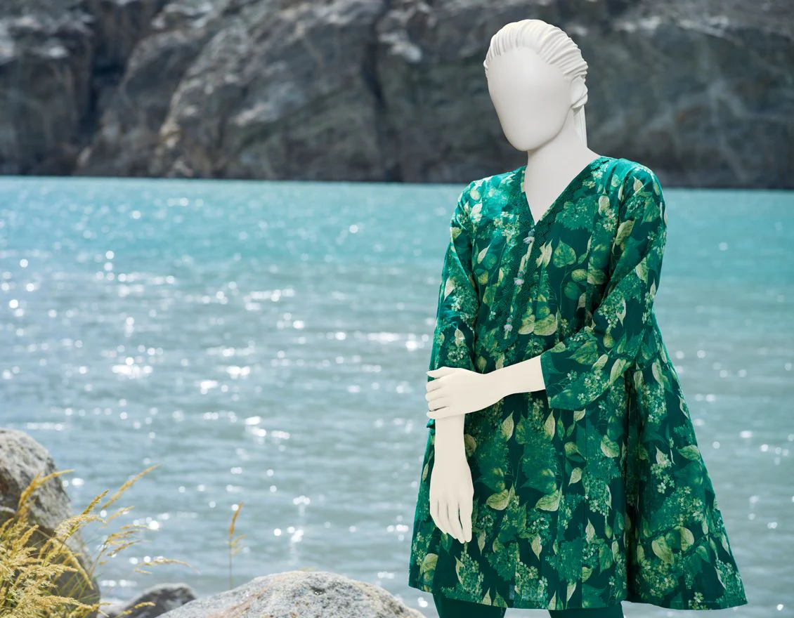 GREEN KHADDAR 2PC UNSTITCHED | JJLS-W-JW2-US-21-2020 FB/DWELL - Image 3