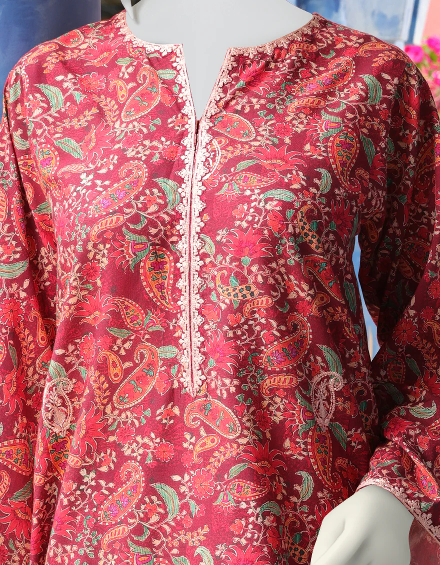 MULTICOLOR CAMBRIC 2PC UNSTITCHED | JJLS-W-JW2-US-22-2038 FB/ELIA - Image 3