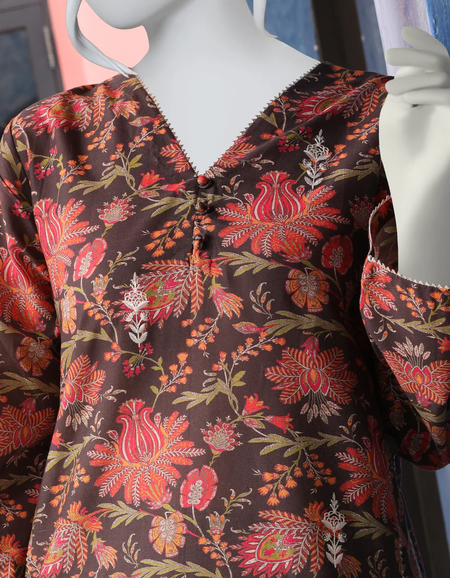 MULTICOLOR CAMBRIC 2PC UNSTITCHED | JJLS-W-JW2-US-22-2039 FB/AVA - Image 4