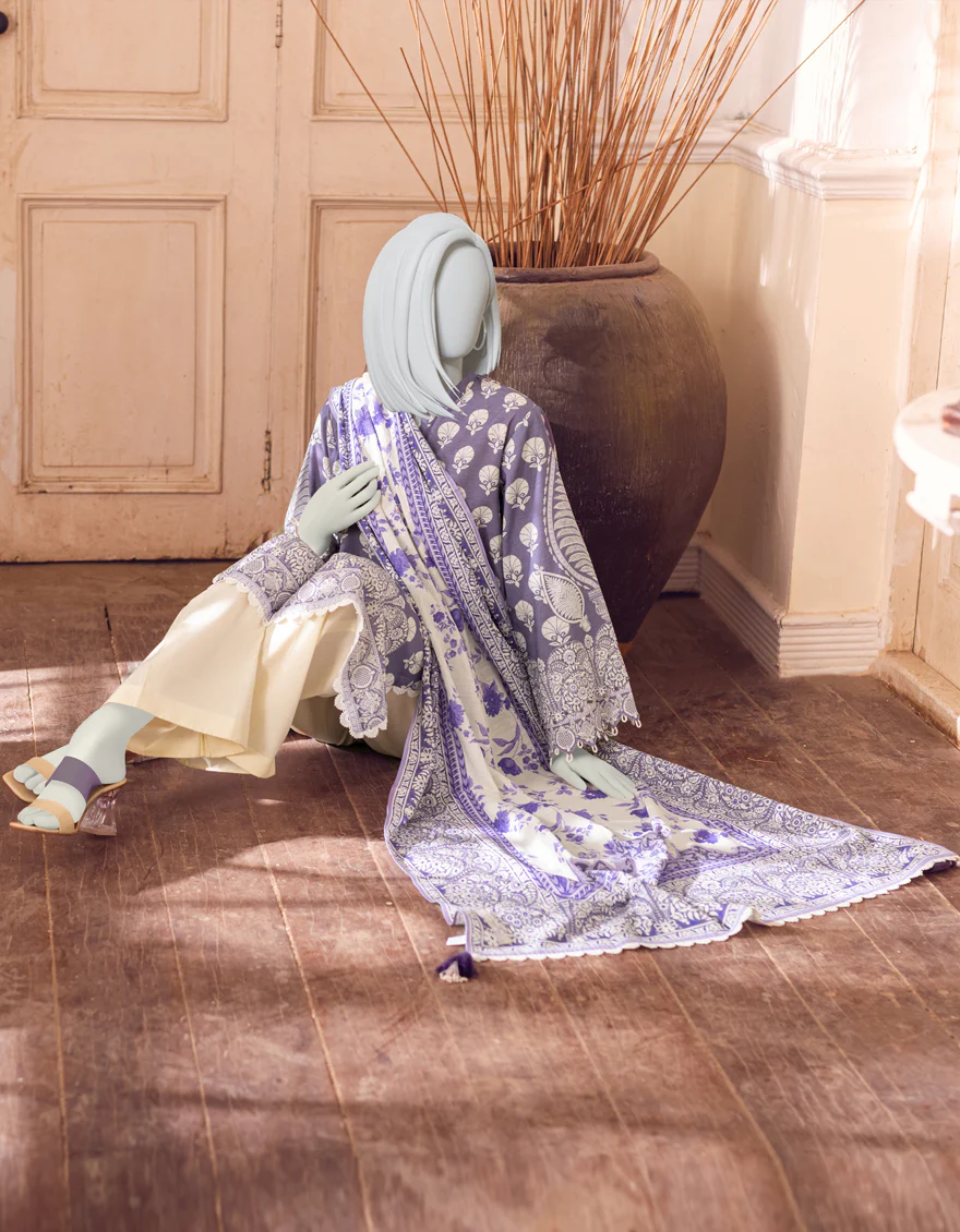 PURPLE KHADDAR 2PC UNSTITCHED | JJLS-W-JW2-US-22-7026/A FB/CHANNA - Image 4