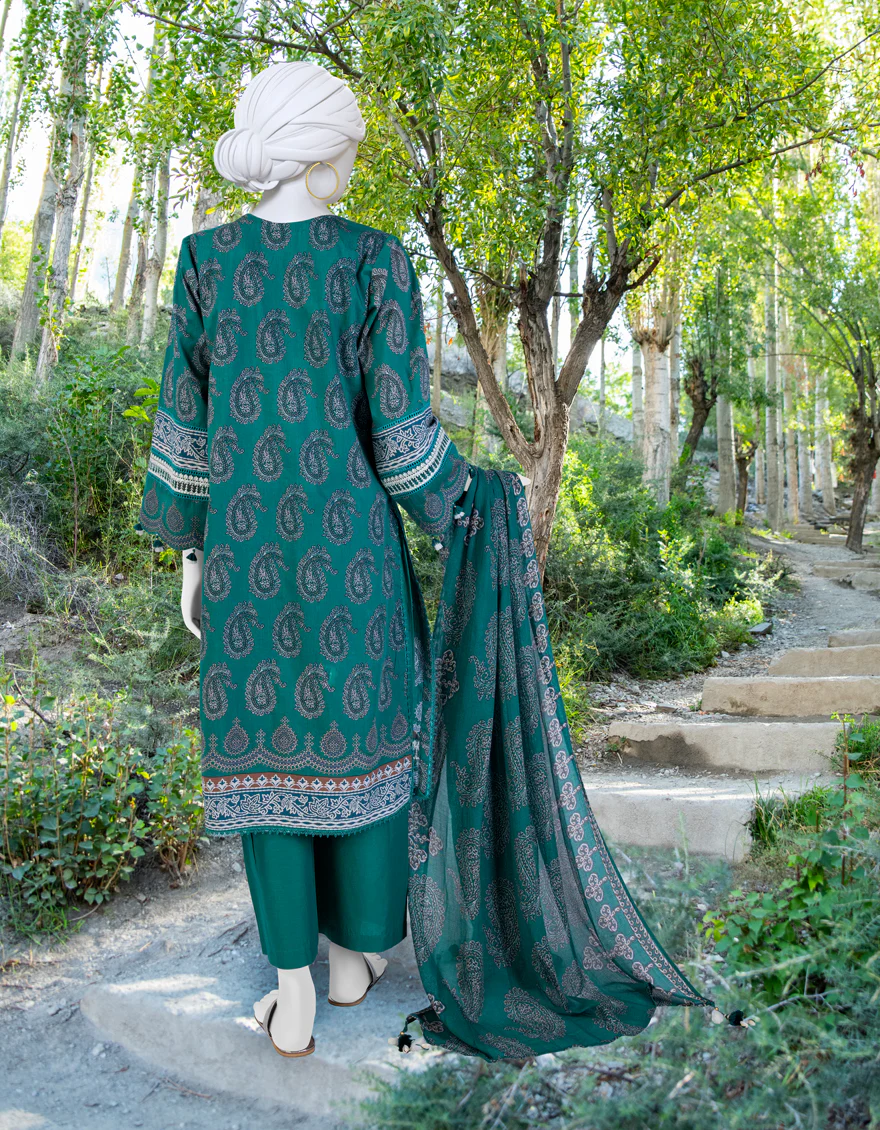 GREEN 2PC UNSTITCHED | JJLS-W-JW2-US-23-7034 FB/ORACLE-5 - Image 2