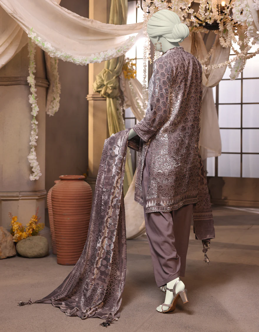 GREY 3PC UNSTITCHED | JJLS-W-JWU-24-1762 FB/EASTERN OPULANCE-3 - Image 2