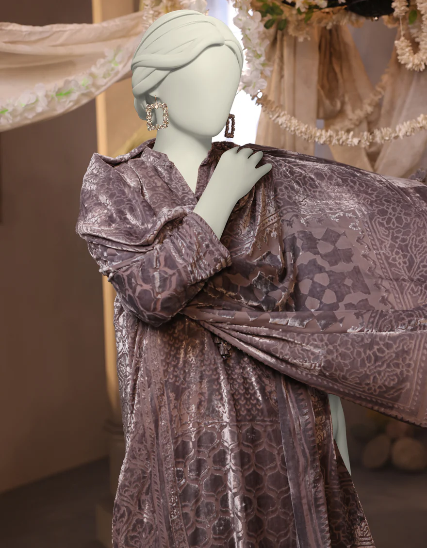 GREY 3PC UNSTITCHED | JJLS-W-JWU-24-1762 FB/EASTERN OPULANCE-3 - Image 3