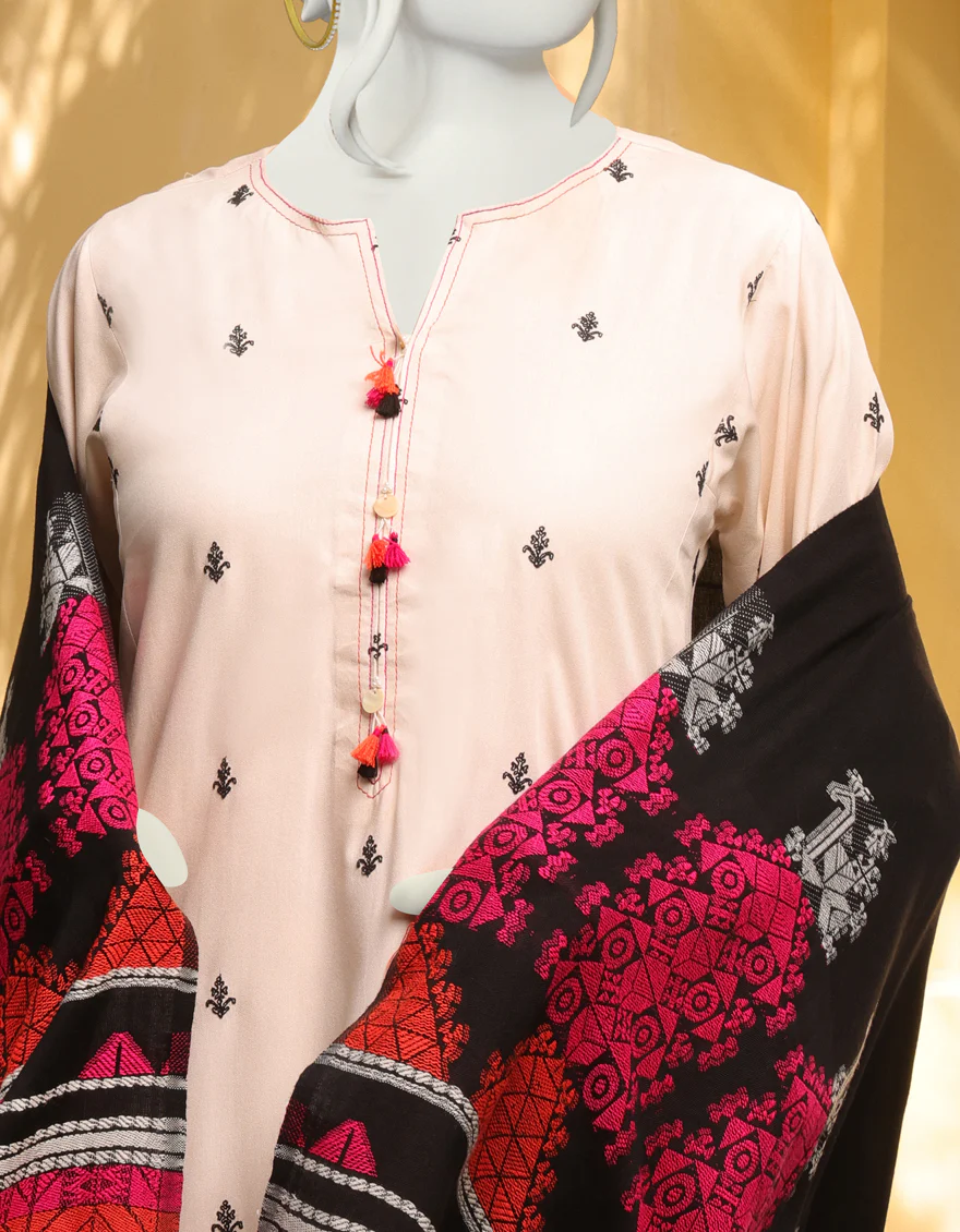 MULTICOLOR MARINA 3PC UNSTITCHED | JJLS-W-JWU-US-22-1821 FB/KUTCH - Image 3