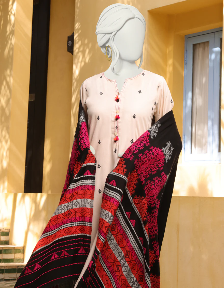 MULTICOLOR MARINA 3PC UNSTITCHED | JJLS-W-JWU-US-22-1821 FB/KUTCH - Image 4