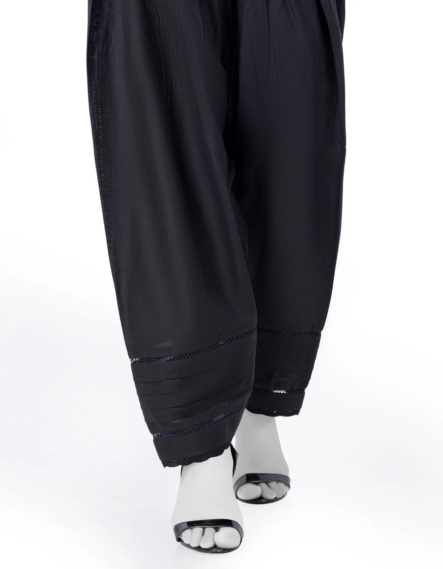 BLACK LAWN TROUSERS | JJLT-S-24-8008-B FB/ - Image 2