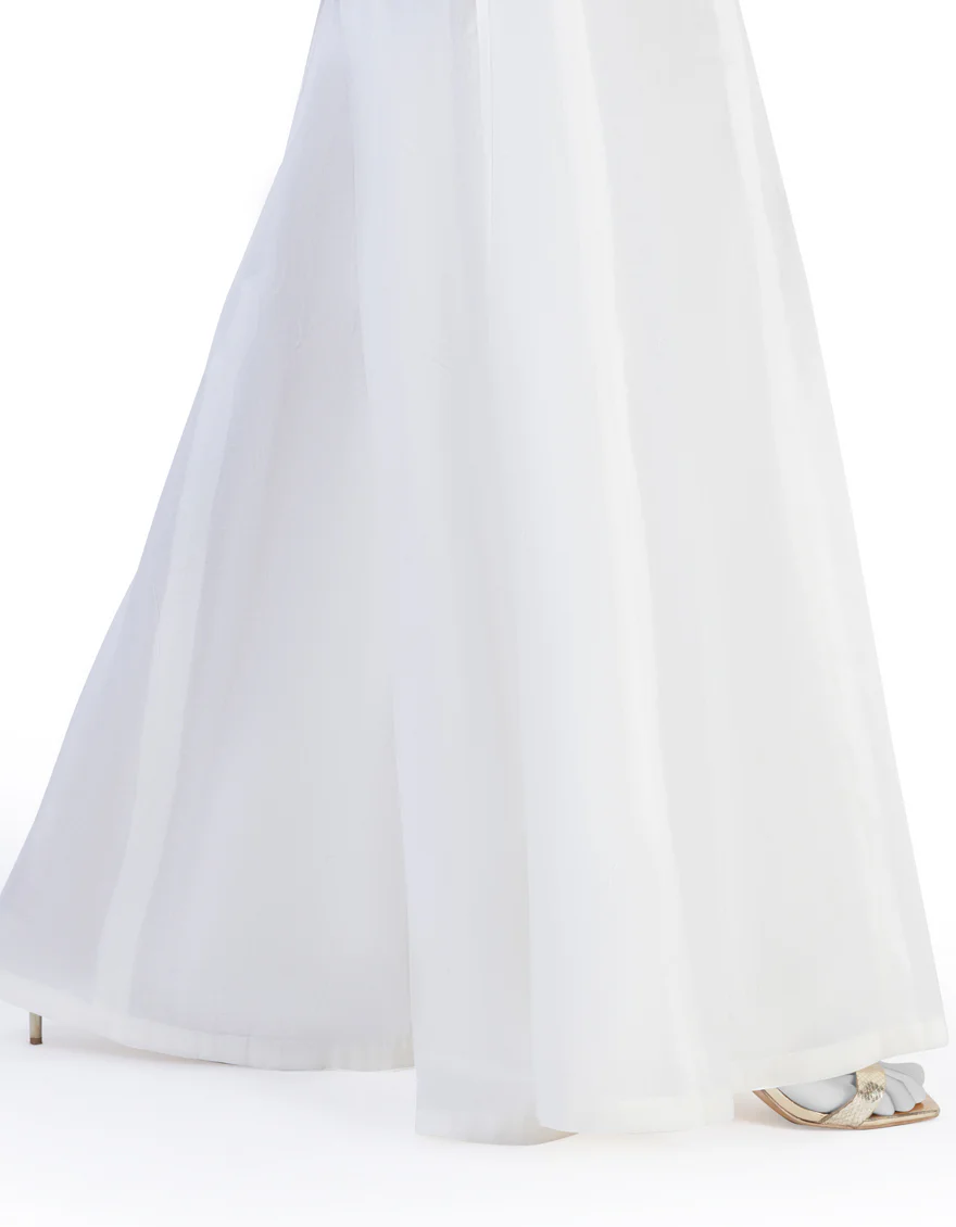 WHITE LAWN TROUSERS | JJLT-S-24-8011-C FB/ - Image 2