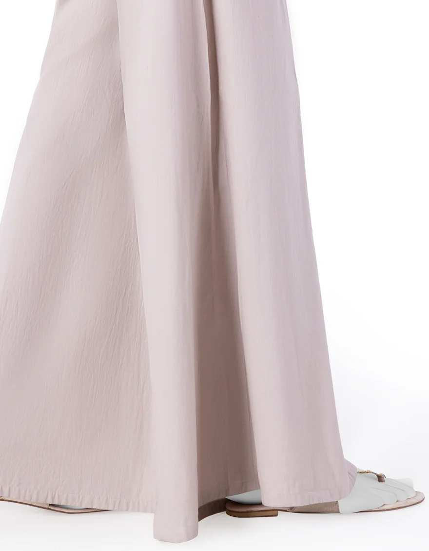 BROWN RAW SILK TROUSERS | JJLT-S-24-8014 FB/ZU - Image 2
