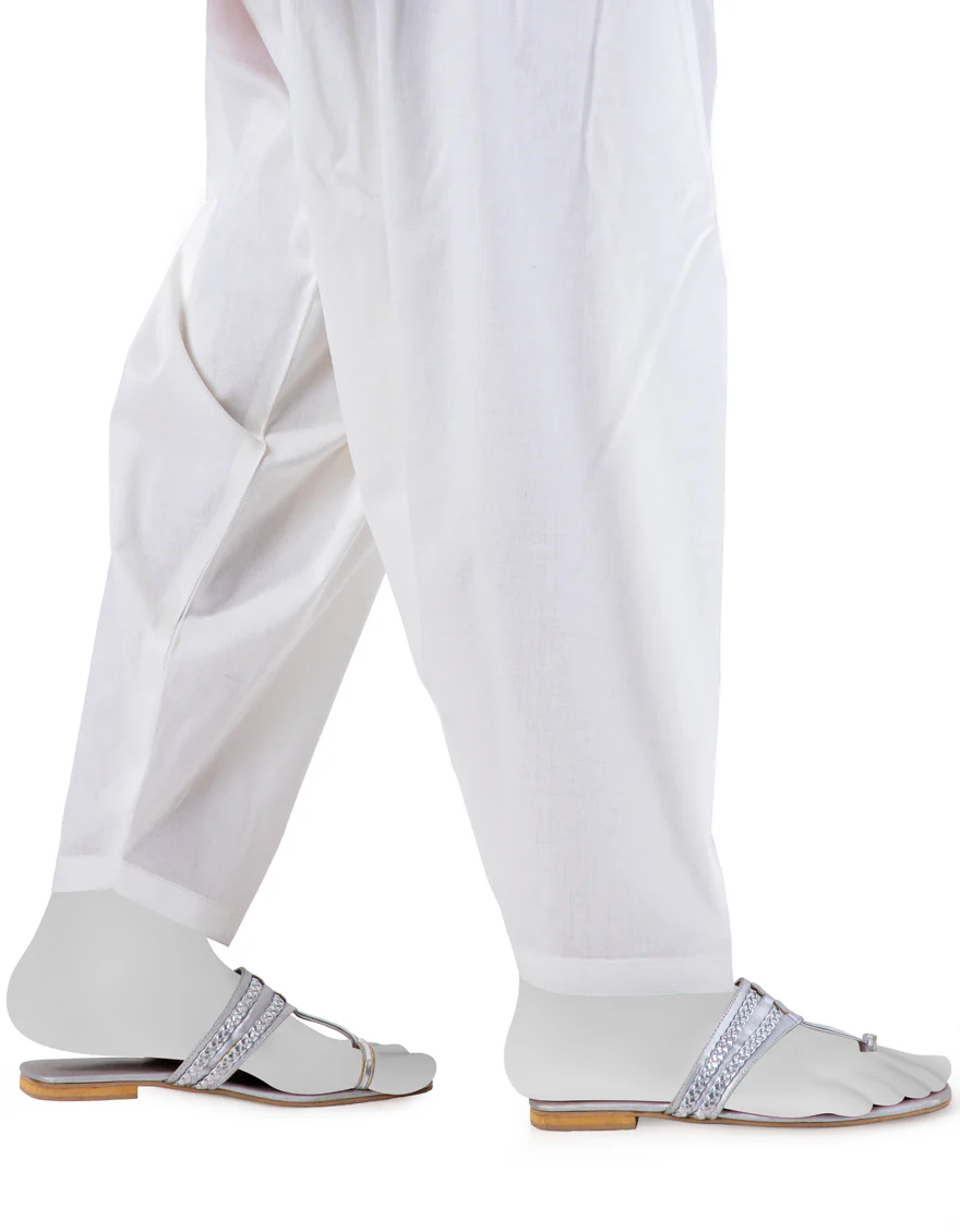 WHITE LAWN TROUSERS | JJLT-S-24-8022-A FB/DT3-24-001 - Image 2