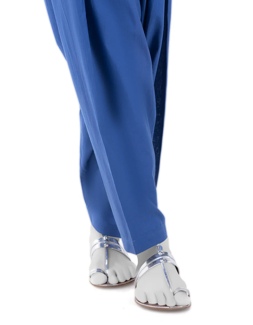 BLUE LAWN SHALWAR | JJLT-S-25-8017 FB/BASIC-L-08