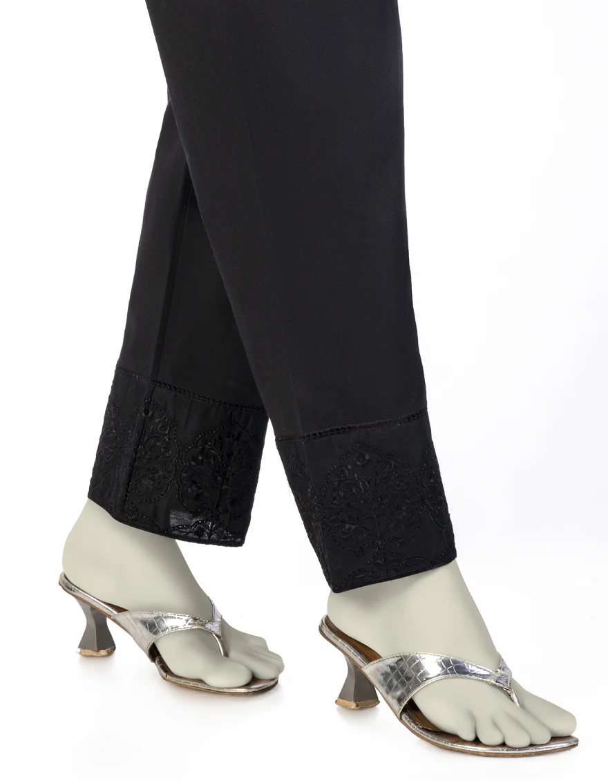 BLACK LAWN TROUSERS | JJLT-S-25-8032-B FB/ - Image 2