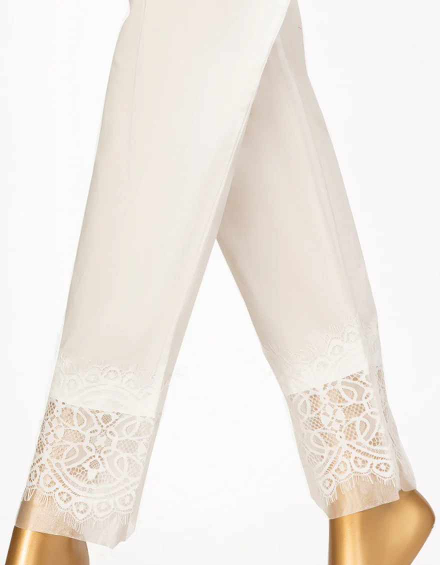 WHITE CAMBRIC TROUSERS | JJLT-S-JPWT-US-21-445 FB/DT-21-001