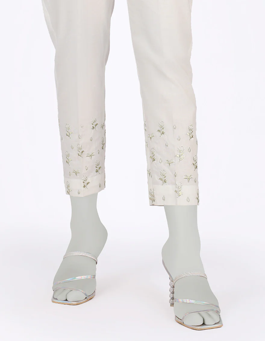 WHITE CAMBRIC TROUSERS | JJLT-S-JPWT-US-22-572 FB/U5-22-001